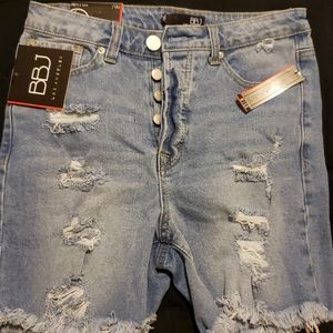 Boom Boom Jeans Los Angeles Super High Waist Short